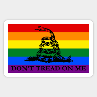 Don't Tread on Me Gadsden Flag Sticker